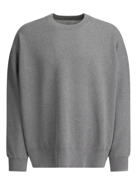 BEAMS PLUS Holly crew-neck cotton sweatshirt Grey 3813023715615