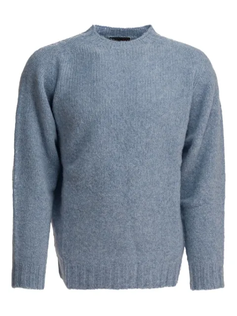 BEAMS PLUS crew-neck sweater Blue 3815025927670