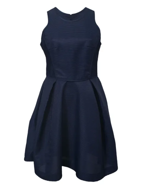 Maje pleated sleeveless mini dress Blue NAPPUHKCL371246W