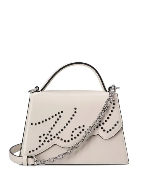 Karl Lagerfeld studded tote bag Neutrals A3W30044110