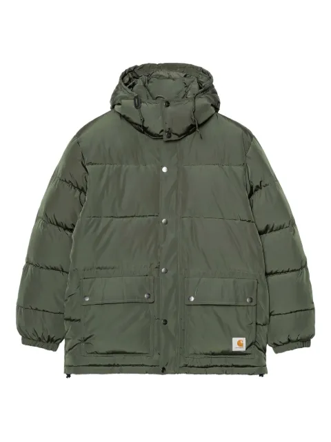 Carhartt WIP Brent removable-hood jacket Green I035361