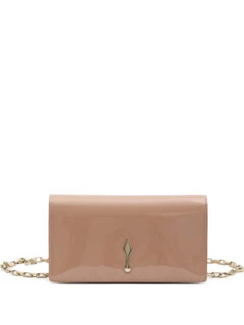 Christian Louboutin Bettina chain clutch bag Neutrals 1265080