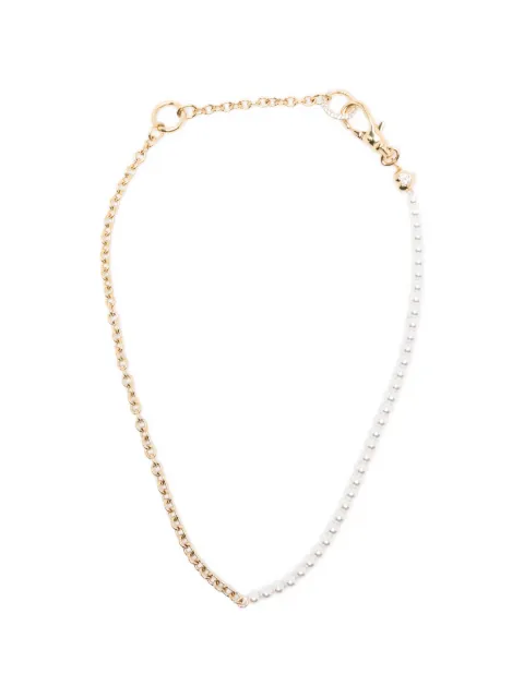 Swarovski Idyllia crystal embellished necklace Gold 5742961