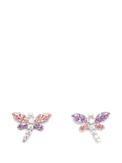 Swarovski x Ariana Grande dragonfly crystal earrings Silver 5737371