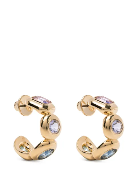Swarovski Gema hoop earrings Gold 5737444