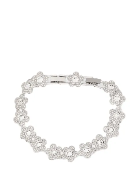 Swarovski x Ariana Grande Angelic floral crystal bracelet Silver 5749182