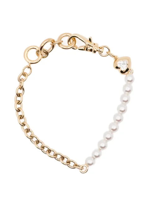 Swarovski heart bracelet Gold 5737299