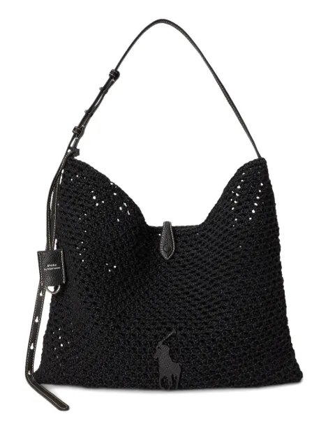 Polo Ralph Lauren Polo play cord messenger bag Black 428P07746001