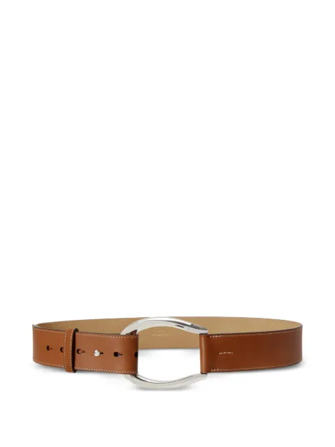 Polo Ralph Lauren stirrup buckle leather belt Neutrals 429P05793002