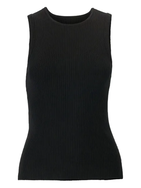 Carolina Herrera ribbed tank Black R2612N202KSI