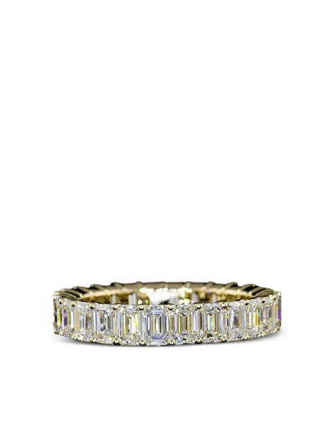 Jewels Aficionado 14K yellow gold diamond eternity ring Gold EB1205