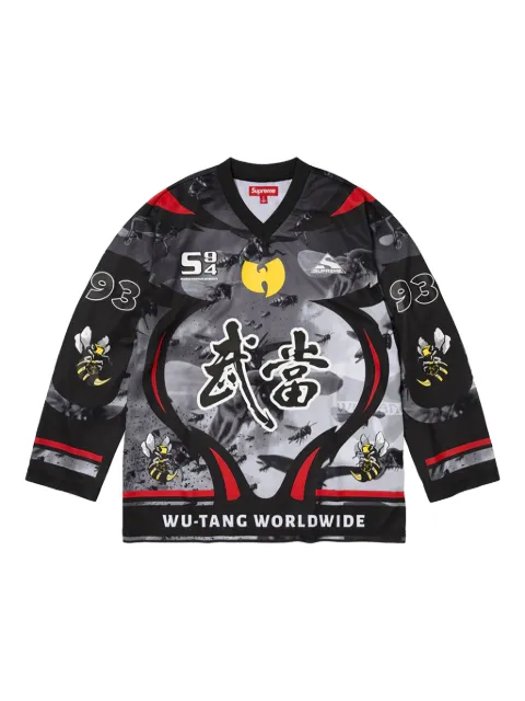 Supreme x Wu-Tang Clan long-sleeve T-shirt Grey SU26285