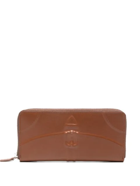 Maison MIHARA YASUHIRO Invisible embossed long wallet Brown A13AC601