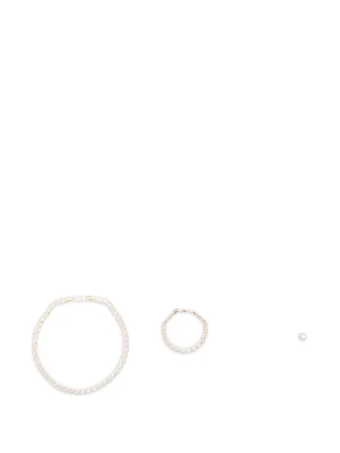 Swarovski Una Angelic set Gold 5750619