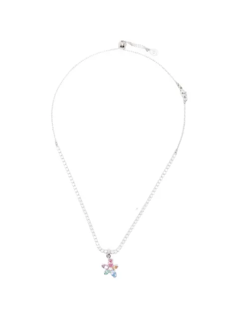 Swarovski x Ariana Grande flower-pedant necklace Silver 5749189