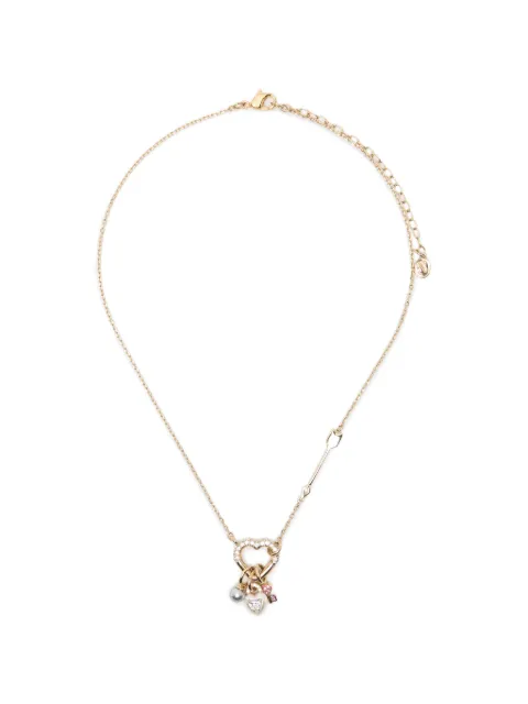 Swarovski heart-pendant necklace Gold 5737290