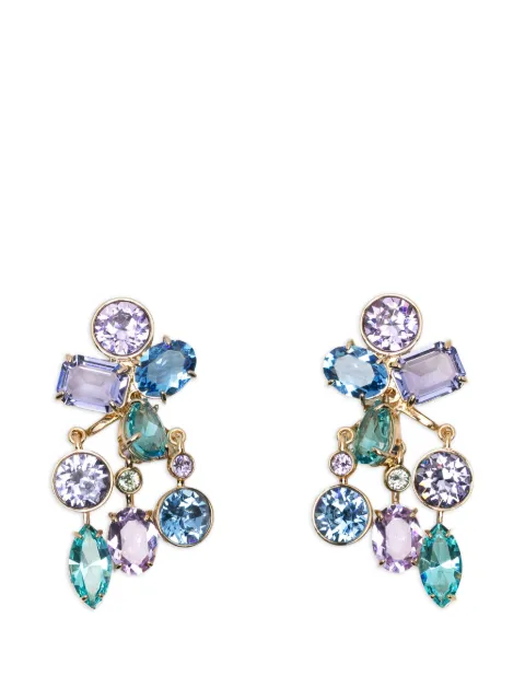 Swarovski Gema crystal earrings Gold 5737450