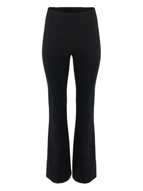 Carolina Herrera slim fit flared ponte pants Black R2615N400PNT