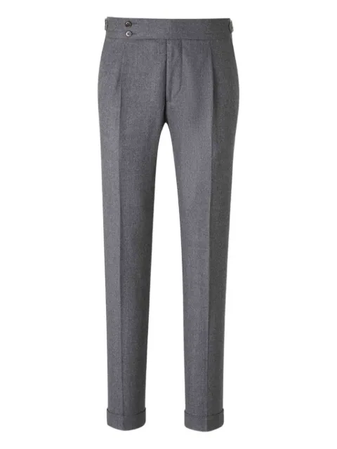 Scabal pleated trousers Grey MICRISTO403480