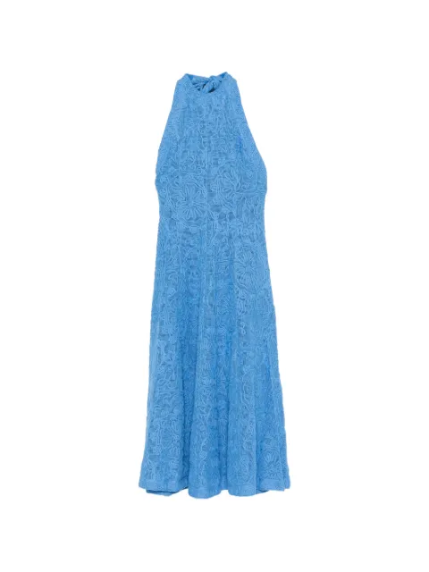 Maje backless guipure maxi dress Blue MFPRO04798
