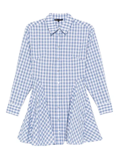 Maje rhinestone shirt dress White MFPRO04622