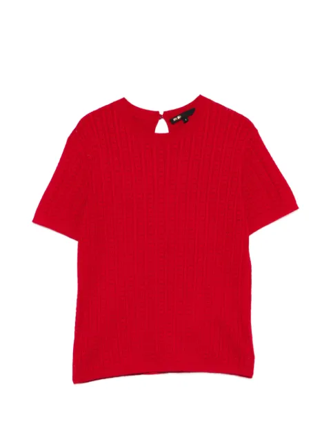 Maje round neck jumper Red MFPPU01028