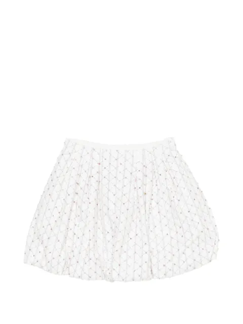 Maje beaded bubble skirt White MFPJU01557
