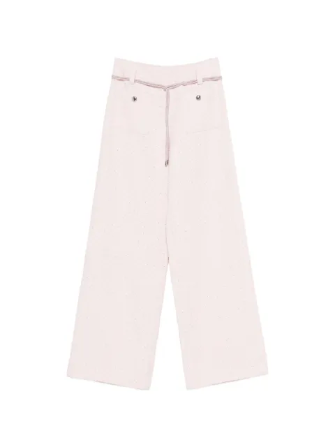 Maje tweed trousers Pink MFPPA00816