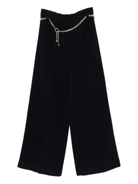 Maje tweed trousers Blue MFPPA00779