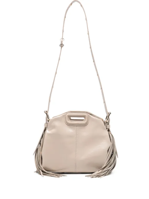 Maje naplack leather Miss M mini Neutrals MFASA01345