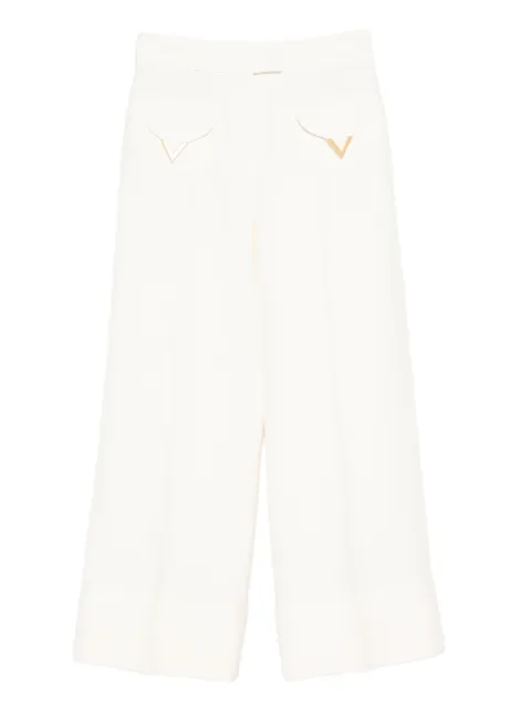 Valentino Garavani crepe couture trousers Neutrals BRB7251CF