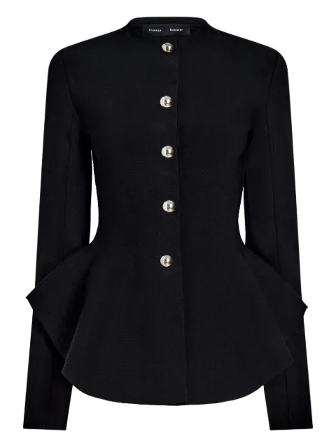 Proenza Schouler Dasha buttoned jacket Black R2617316KY412