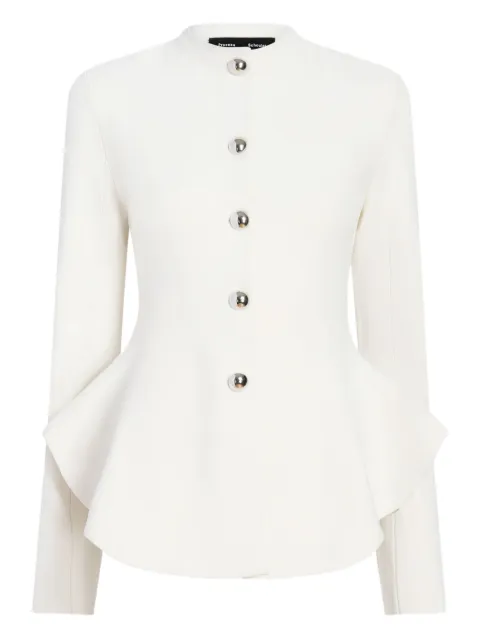 Proenza Schouler Dasha buttoned jacket White R2617316KY412