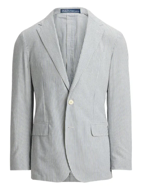 Polo Ralph Lauren notched-lapel striped blazer Blue 715A12685001
