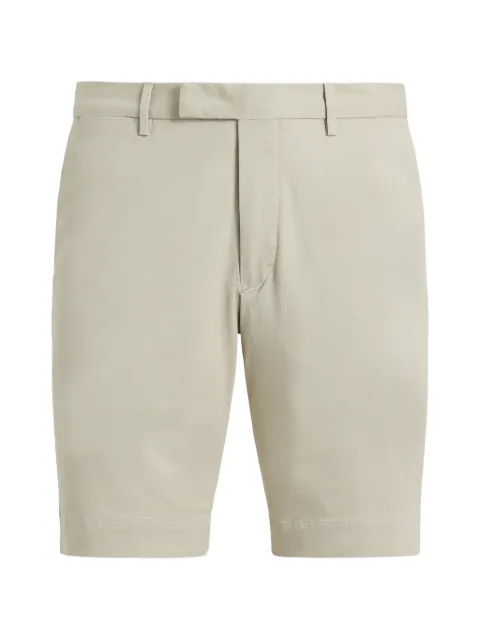 Polo Ralph Lauren logo-patch shorts Neutrals 710P08194503
