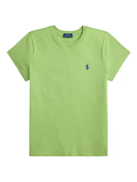 Polo Ralph Lauren embroidered crewneck tee Green 211B14605003