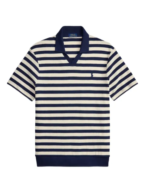 Polo Ralph Lauren striped short-sleeve polo shirt Blue 710A13006004
