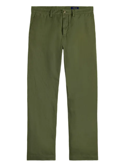 Polo Ralph Lauren embroidered-logo chino pants Green 710A13235003
