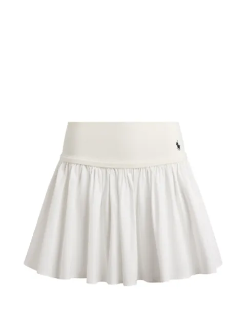Polo Ralph Lauren Lila logo-waistline skirt White 211A12965002