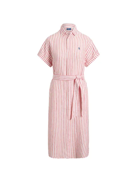 Polo Ralph Lauren striped shirtdress White 211965843500