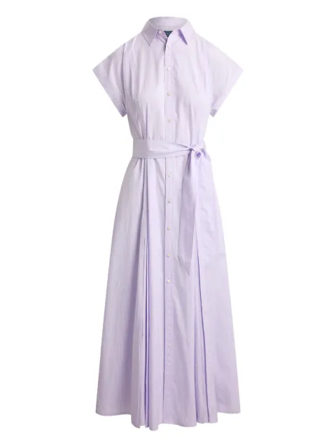 Polo Ralph Lauren striped tie dress Purple 211A96363002