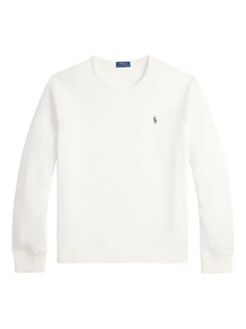 Polo Ralph Lauren embroidered crew-neck sweatshirt White 710A12485005