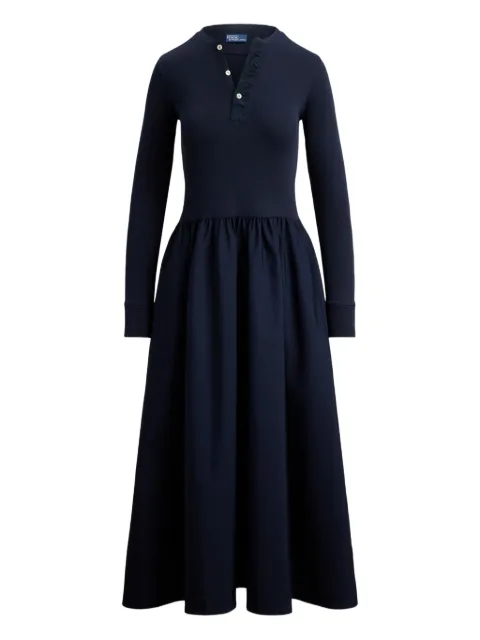 Polo Ralph Lauren panelled midi dress Blue 211A96347002