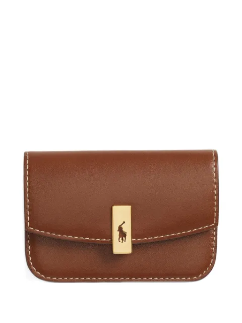 Polo Ralph Lauren Fold-Over leather wallet Brown 427P04990001