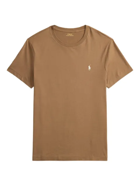 Polo Ralph Lauren Custom Slim Fit crew-neck T-shirt Brown 710671438536