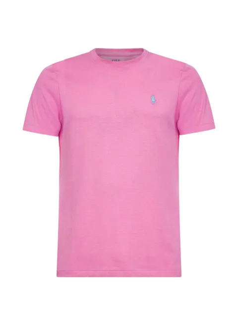 Polo Ralph Lauren embroidered-logo pocket T-shirt Pink 710671438511