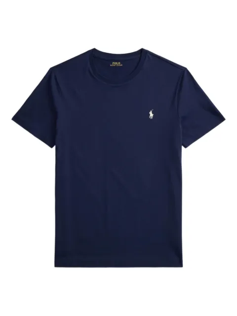 Polo Ralph Lauren logo-embroidered slim-fit T-shirt Blue 710671438525