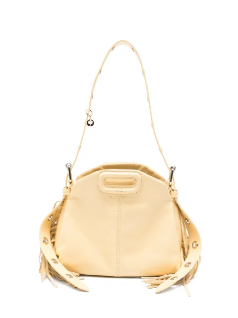 Maje matte crackle Miss M mini bag Yellow MFASA01427