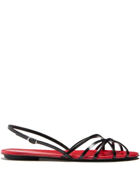 Proenza Schouler Uma slingback sandals Black SH261103G002FR