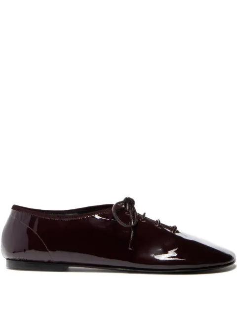 Proenza Schouler Glove lace-up ballet flats Red SH261112L009FR